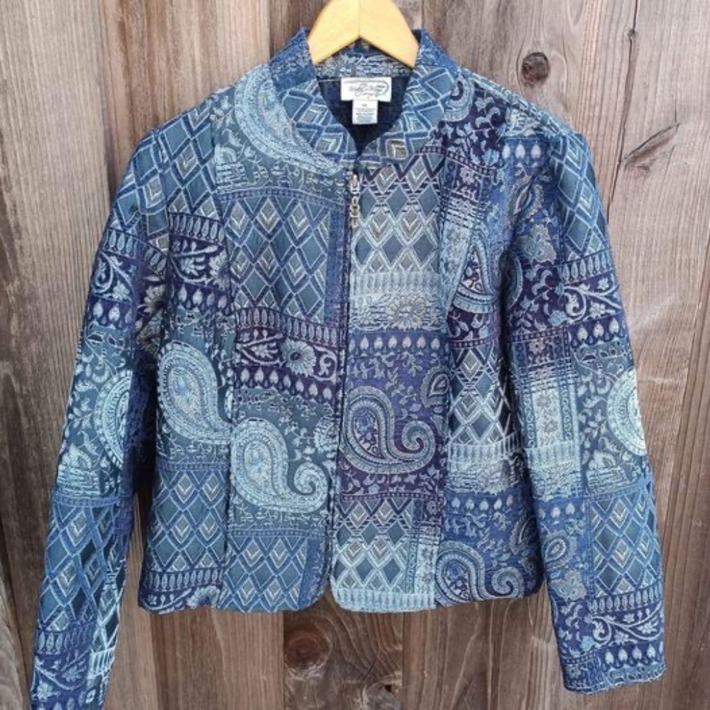 Vintage Embroidered Festival Jacket